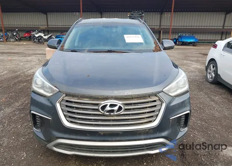2017 Hyundai Santa Fe Se from USA, damaged, VIN KM8SM4HF4HU221825